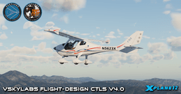 VSKYLABS Flight Design CTLS Project