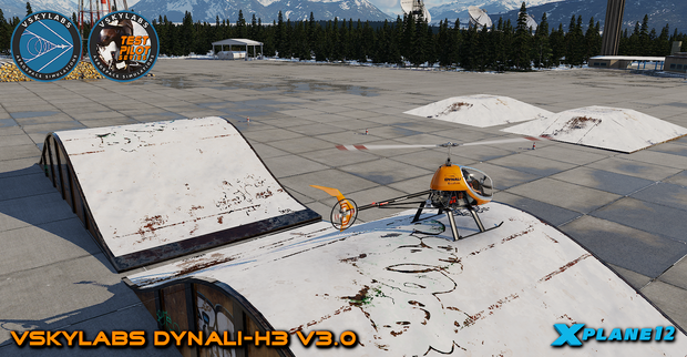 VSKYLABS Test-Pilot: Dynali H3 Project