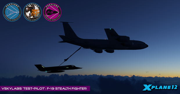 VSKYLABS Test-Pilot: F-19 Stealth Fighter Project
