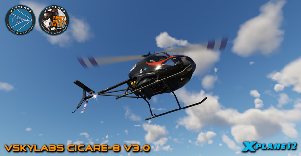 VSKYLABS Test-Pilot: Cicare-8 Project
