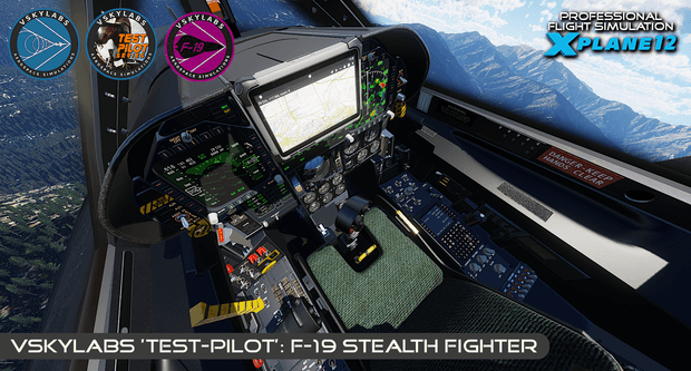 VSKYLABS Test-Pilot: F-19 Stealth Fighter Project