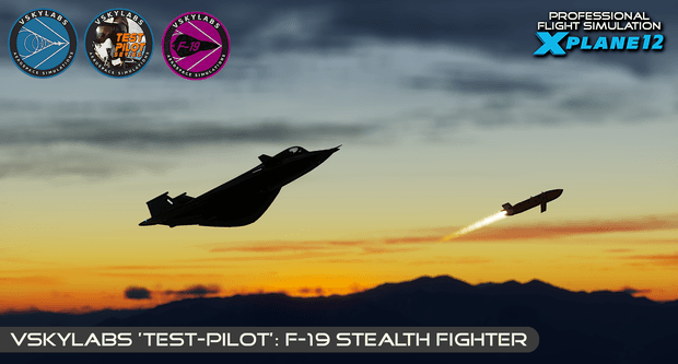 VSKYLABS Test-Pilot: F-19 Stealth Fighter Project
