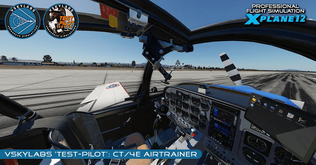 VSKYLABS Test-Pilot: CT/4E Airtrainer Project