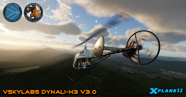VSKYLABS Test-Pilot: Dynali H3 Project