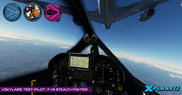VSKYLABS Test-Pilot: F-19 Stealth Fighter Project