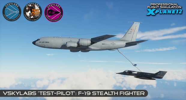 VSKYLABS Test-Pilot: F-19 Stealth Fighter Project