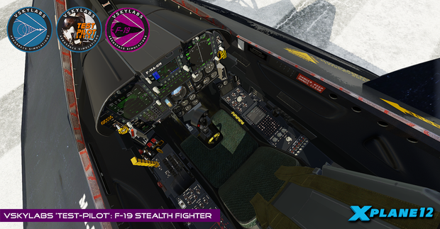 VSKYLABS Test-Pilot: F-19 Stealth Fighter Project