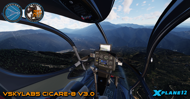 VSKYLABS Test-Pilot: Cicare-8 Project