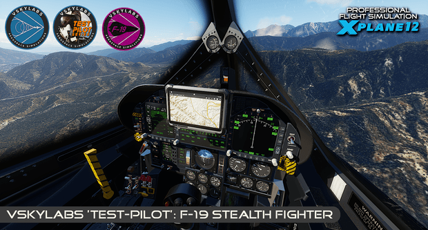 VSKYLABS Test-Pilot: F-19 Stealth Fighter Project