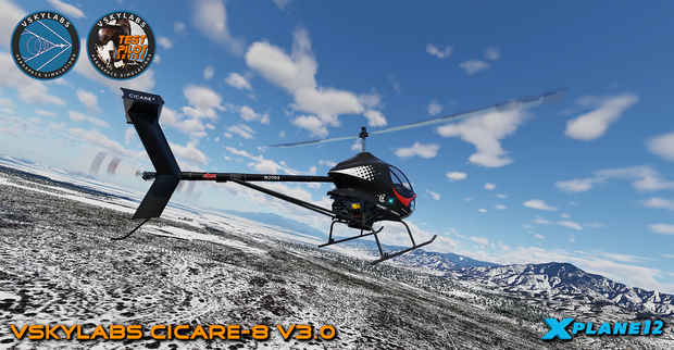 VSKYLABS Test-Pilot: Cicare-8 Project