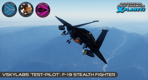 VSKYLABS Test-Pilot: F-19 Stealth Fighter Project