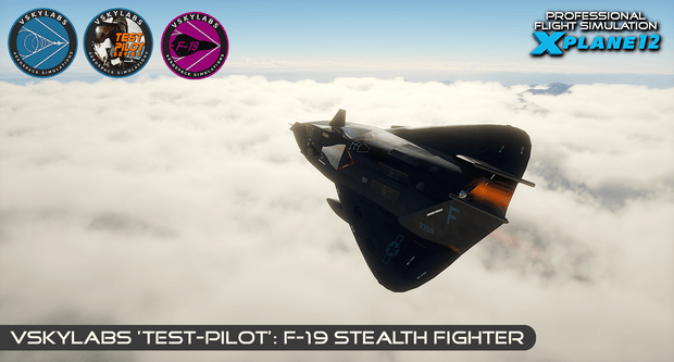 VSKYLABS Test-Pilot: F-19 Stealth Fighter Project