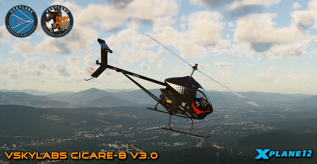 VSKYLABS Test-Pilot: Cicare-8 Project