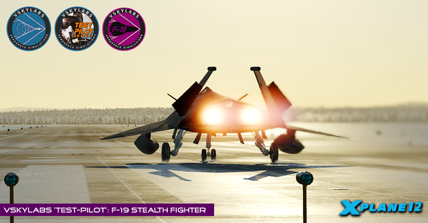 VSKYLABS Test-Pilot: F-19 Stealth Fighter Project