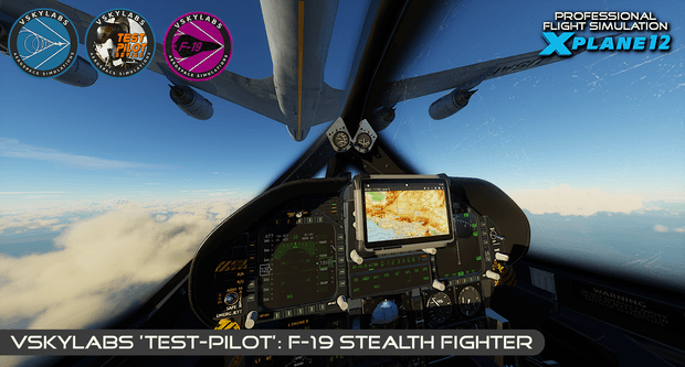 VSKYLABS Test-Pilot: F-19 Stealth Fighter Project