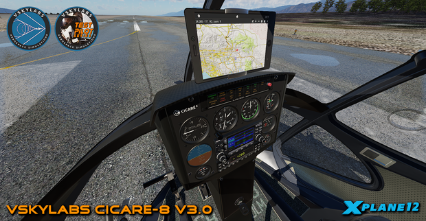 VSKYLABS Test-Pilot: Cicare-8 Project