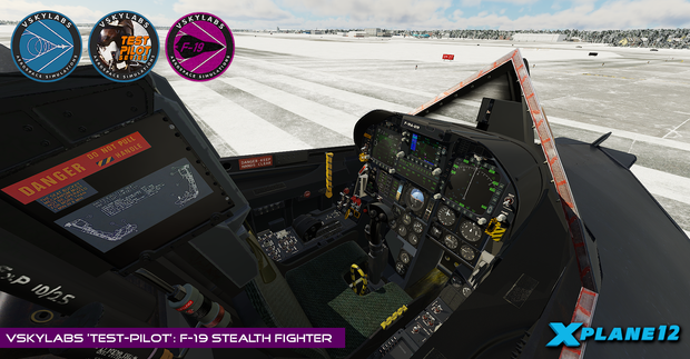 VSKYLABS Test-Pilot: F-19 Stealth Fighter Project