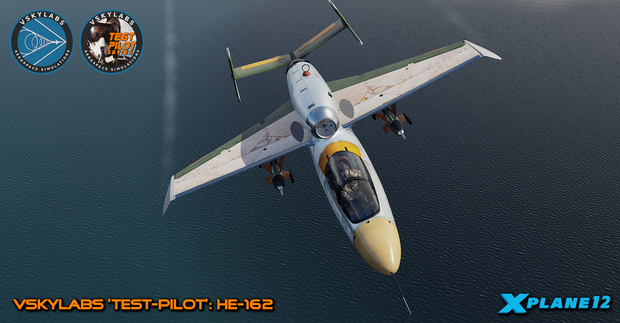 VSKYLABS He-162 Volksjäger: Test-Pilot WW2 Jet for X-Plane Flight