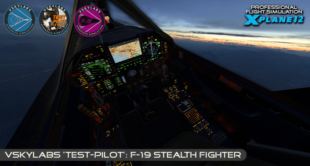 VSKYLABS Test-Pilot: F-19 Stealth Fighter Project