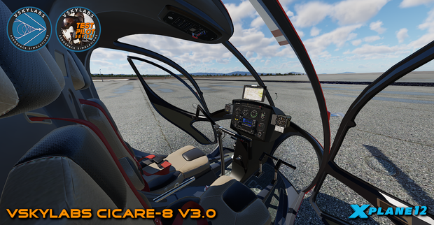 VSKYLABS Test-Pilot: Cicare-8 Project