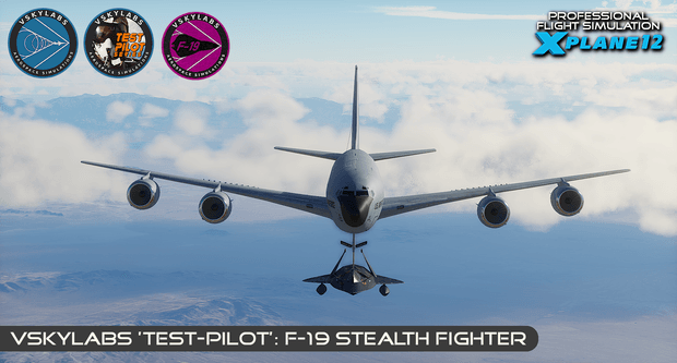 VSKYLABS Test-Pilot: F-19 Stealth Fighter Project