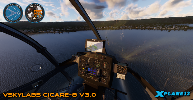 VSKYLABS Test-Pilot: Cicare-8 Project