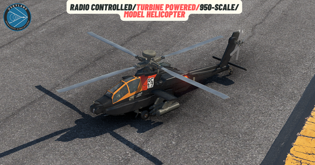 VSKYLABS RC-PILOT: Carbon Gunship 950 Project