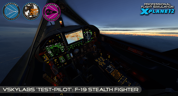 VSKYLABS Test-Pilot: F-19 Stealth Fighter Project
