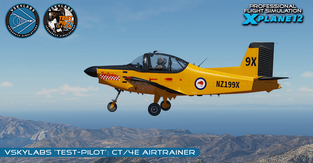VSKYLABS Test-Pilot: CT/4E Airtrainer Project