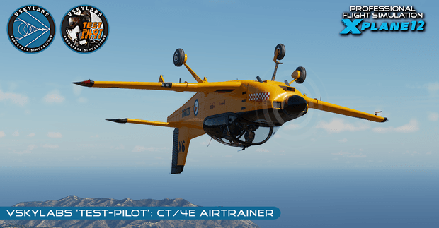 VSKYLABS Test-Pilot: CT/4E Airtrainer Project