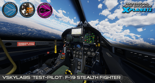 VSKYLABS Test-Pilot: F-19 Stealth Fighter Project