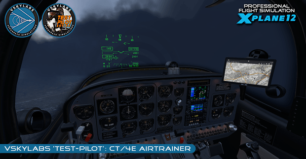 VSKYLABS Test-Pilot: CT/4E Airtrainer Project