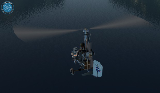 VSKYLABS VSL B-8M Gyrocopter Project