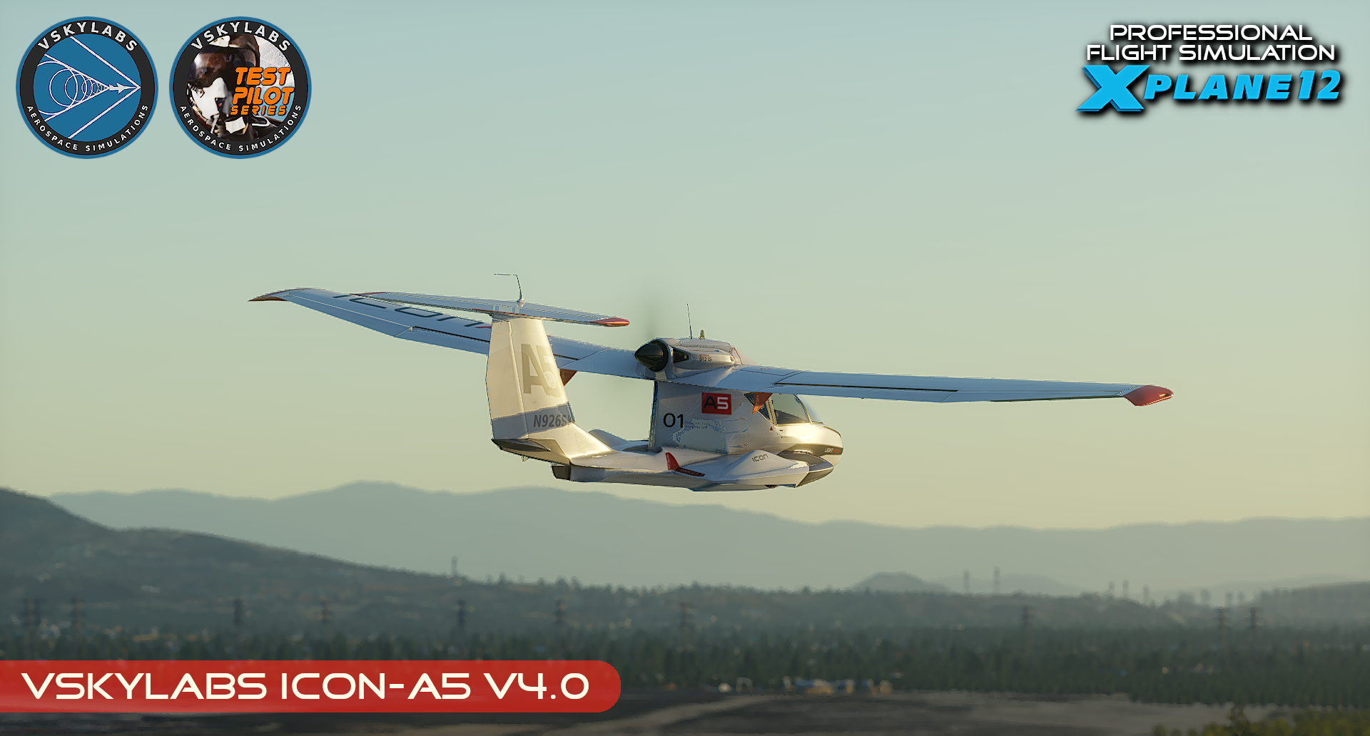 VSKYLABS Test-Pilot: ICON-A5 Project