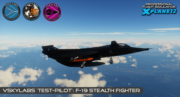 VSKYLABS Test-Pilot: F-19 Stealth Fighter Project