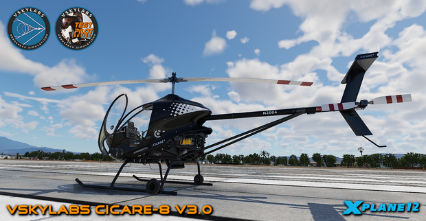 VSKYLABS Test-Pilot: Cicare-8 Project