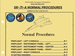 VSKYLABS SR-71A Abbreviated Checklist 