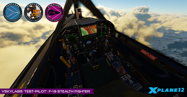 VSKYLABS Test-Pilot: F-19 Stealth Fighter Project