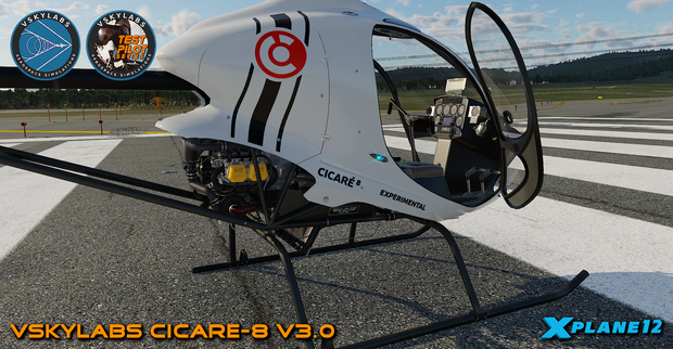 VSKYLABS Test-Pilot: Cicare-8 Project