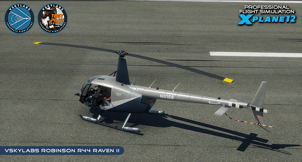VSKYLABS Robinson R44 Raven II Project