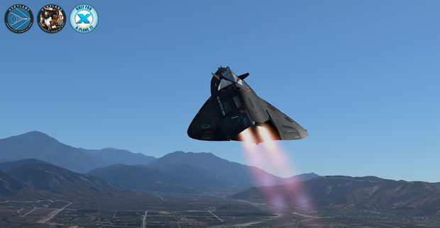 VSKYLABS Test-Pilot: F-19 Stealth Fighter Project