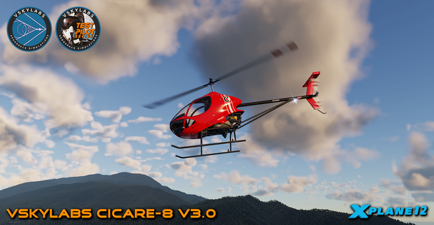 VSKYLABS Test-Pilot: Cicare-8 Project