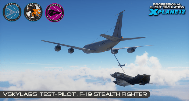 VSKYLABS Test-Pilot: F-19 Stealth Fighter Project