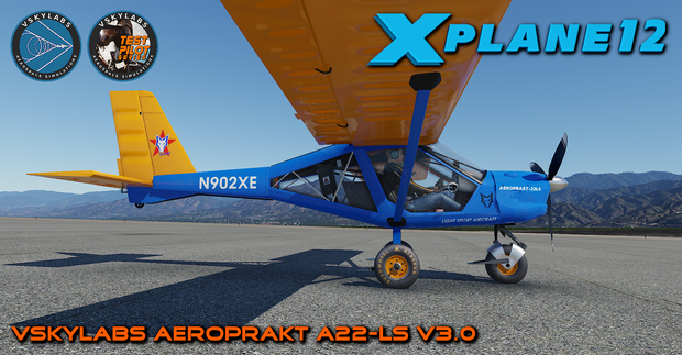 VSKYLABS Aeroprakt A22-LS Project