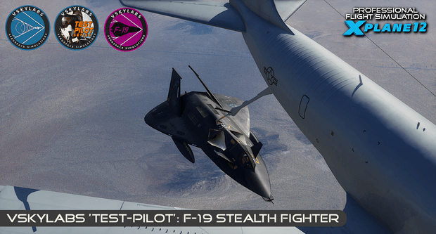 VSKYLABS Test-Pilot: F-19 Stealth Fighter Project