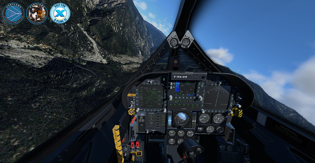 VSKYLABS Test-Pilot: F-19 Stealth Fighter Project