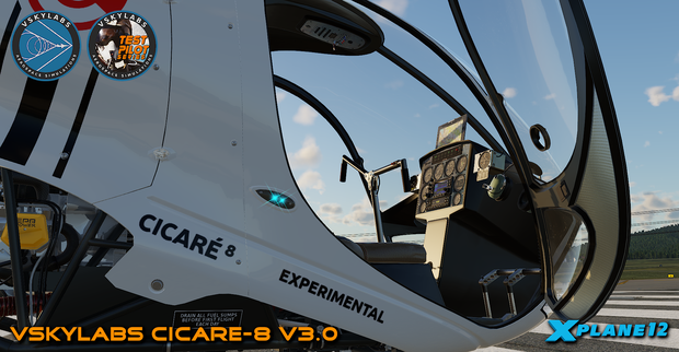 VSKYLABS Test-Pilot: Cicare-8 Project
