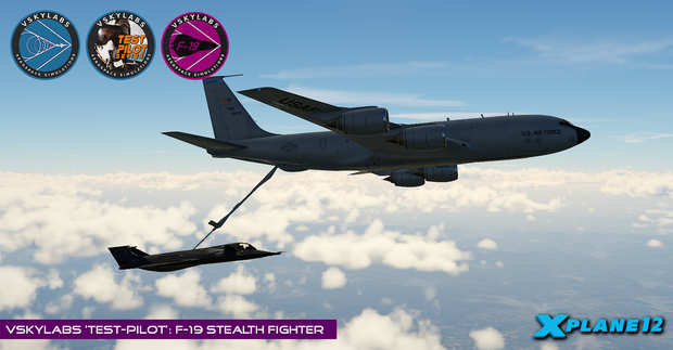 VSKYLABS Test-Pilot: F-19 Stealth Fighter Project