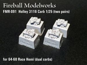 FMR-091 Holley 3116 Race Hemi Carbs