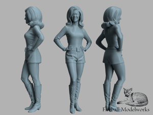 Trophy Girl 1/25 Scale STL File